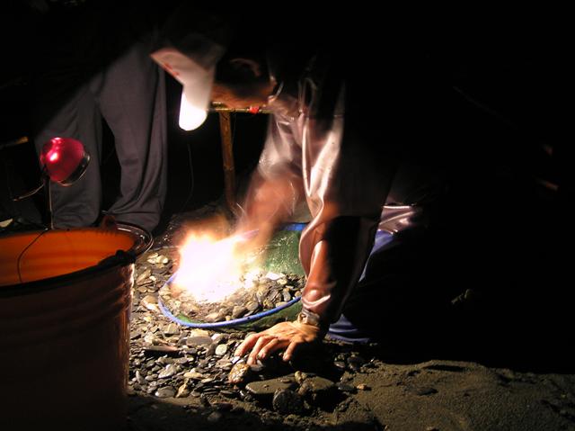Panning for gold